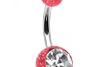 Piercing do pupíku - banánek - BA01072-RC