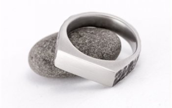 KREDUM® Hynek Kalista Kovaný nerezový prsten - Seal - velikost 49 - KS6002-49