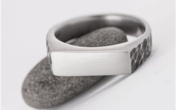 KREDUM® Hynek Kalista Kovaný nerezový prsten - Seal - velikost 49 - KS6002-49