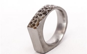 KREDUM® Hynek Kalista Kovaný nerezový prsten - Seal - velikost 49 - KS6002-49