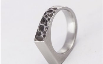 KREDUM® Hynek Kalista Kovaný nerezový prsten - Seal - velikost 49 - KS6002-49