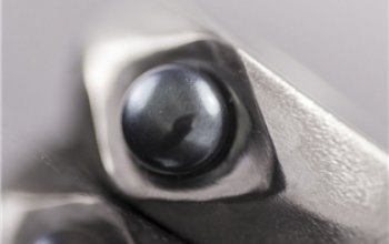 KREDUM® Hynek Kalista Kovaný nerezový prsten Gracia steel s černou perlou - velikost 49 - KS6003-49
