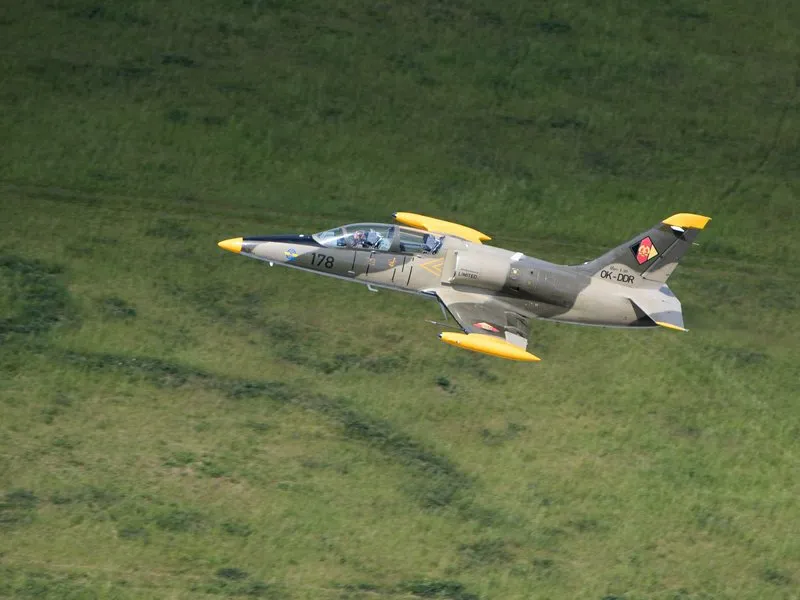 Let stíhačkou L-39 Albatros