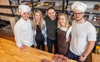 Domácí degustace čokolády s čokoládovnou Janek + krabice osmi čokolád a oříškového krému