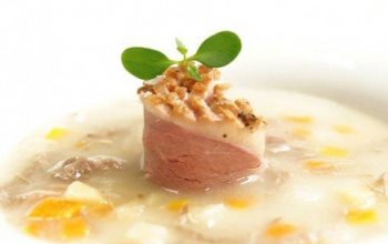 Degustační menu pro dva na zámku Chateau St. Havel — 6 exkluzivních chodů Ondřeje Slaniny 