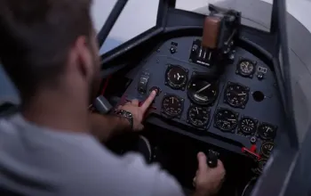 Bojový letecký simulátor letounu Messerschmitt Bf 109