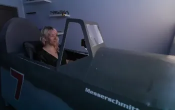 Bojový letecký simulátor letounu Messerschmitt Bf 109