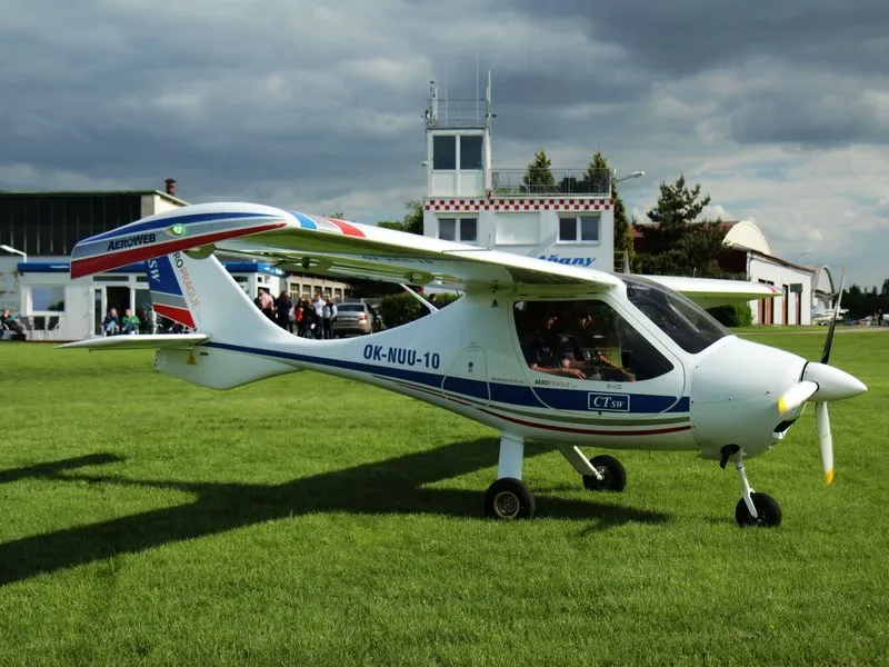 Pilotem malého letounu na zkoušku