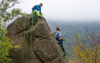 Dvoudenní kurz lezení na skalách
