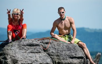Dvoudenní kurz lezení na skalách