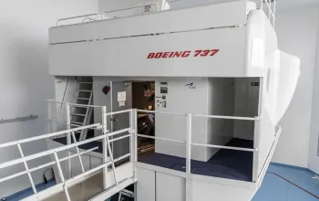 Certifikovaný plně pohyblivý simulátor Boeing 737