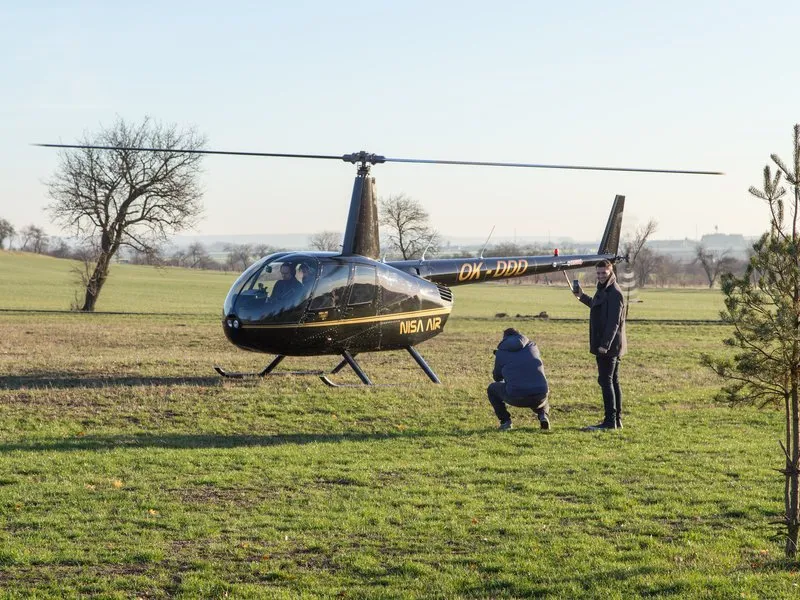Pilotem vrtulníku na zkoušku