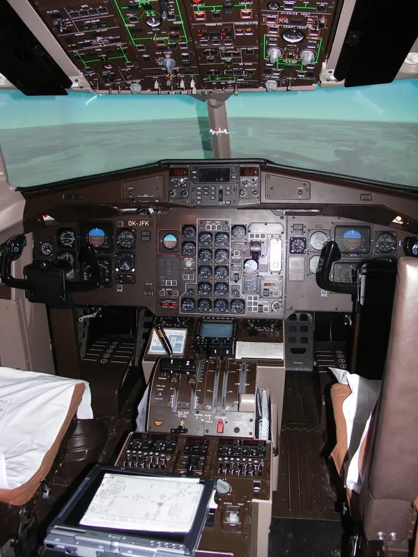 Certifikovaný simulátor dopravního letadla ATR 72