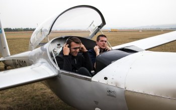 Vyhlídkový let větroněm pro milovníky letadel