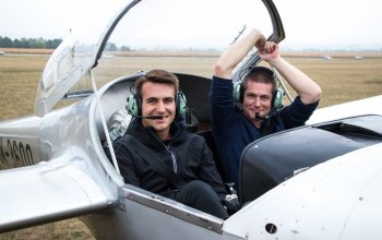 Vyhlídkový let větroněm pro milovníky letadel