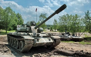 Řízení obrněného bojového tanku T-55