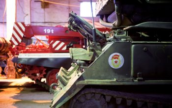 Řízení obrněného bojového tanku T-55