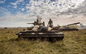 Řízení obrněného bojového tanku T-55