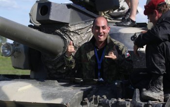 Řízení obrněného bojového tanku T-55