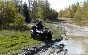 Extrémní jízda na čtyřkolce Vysočina