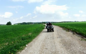 Dobrodružná jízda na čtyřkolce Vysočina