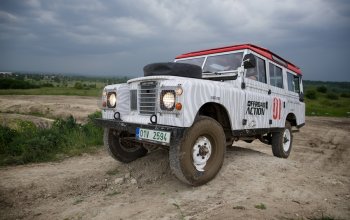 Land Rover off-road - testovací trénink