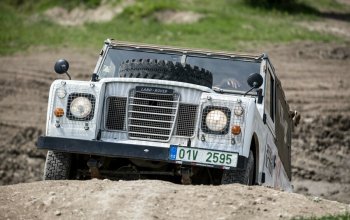 Land Rover off-road - testovací trénink