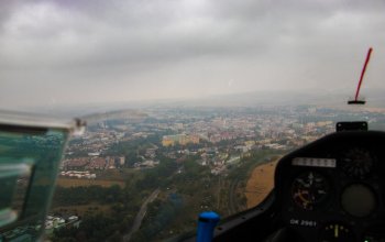 Akrobatický let větroněm