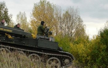 Jízda v tanku VT 55