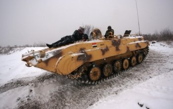 Jízda obrněným transportérem BVP