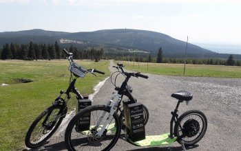 Projížďka na elektrokoloběžce po Krkonoších