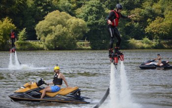 Flyboarding Praha