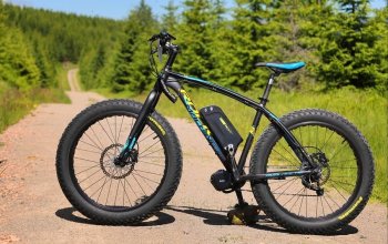 Jízda na sněhu na fatbike