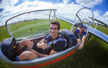 Vyhlídkový let větroněm pro milovníky letadel