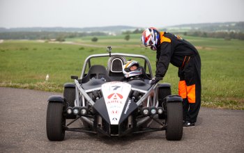 Jízda na okruhu v Ariel Atom Vysočina