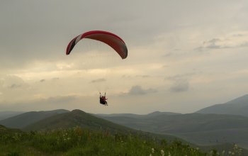 Tandem paragliding po celé ČR jako dárek