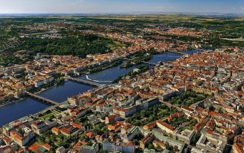 Vyhlídkový let nad Prahou