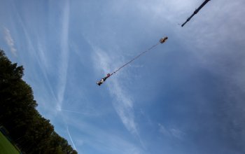 Bungee jumping až 110 metrů z jeřábu