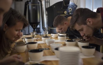 Degustace kávy a cupping