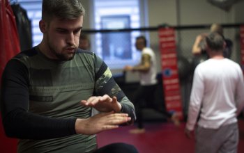 MMA trénink s XFN a Oktagon fighterem