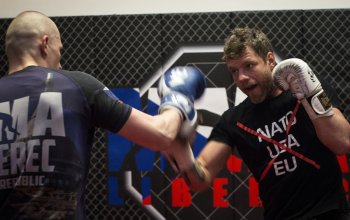 MMA trénink s XFN a Oktagon fighterem