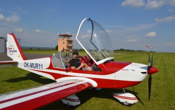 Pilotem ultralehkého letadla na zkoušku