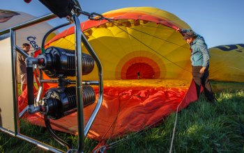 Vyhlídkový let malým balónem