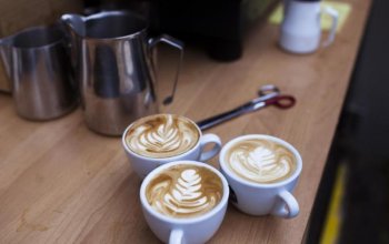 Latte art Praha