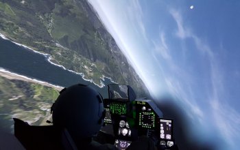 Letecký simulátor stíhačky F16