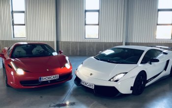 Souboj titánů: Ferrari 458 Italia vs Lamborghini Gallardo LP 570-4 v Čechách Praha