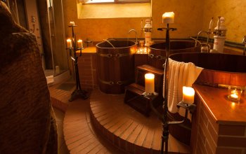 Romantická noc na slámě v pivních lázních Praha