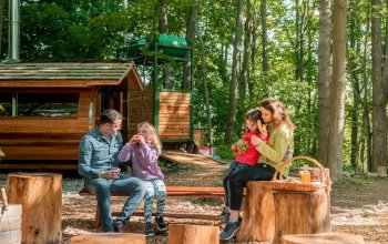 Ubytování v tree housu s vlastní saunou