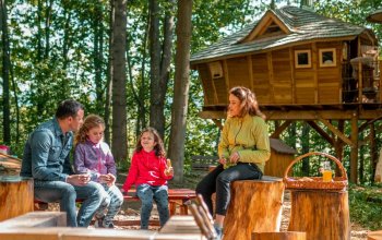 Ubytování v tree housu s vlastní saunou