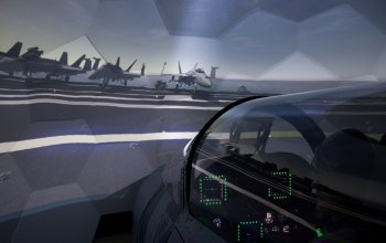 Letecký simulátor stíhačky F/A-18 Hornet